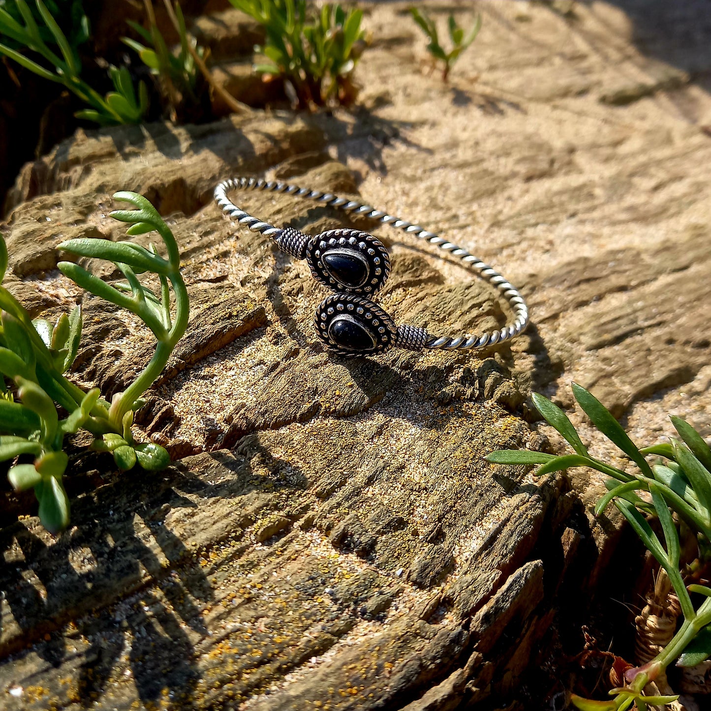 Twisted Teardrop Bracelet