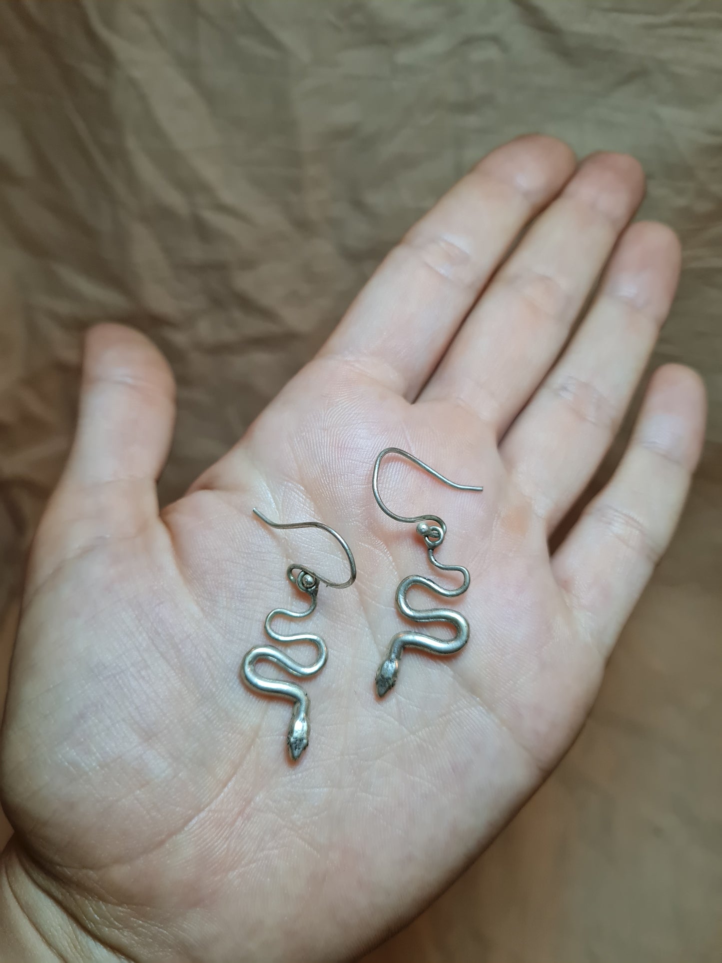 Small snake Earrings