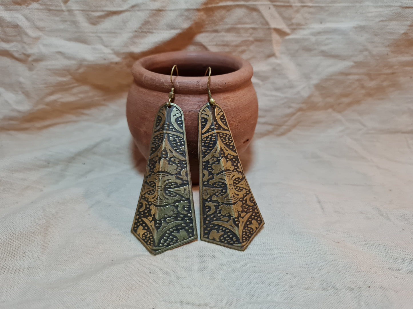 Stellar Triangle Earrings