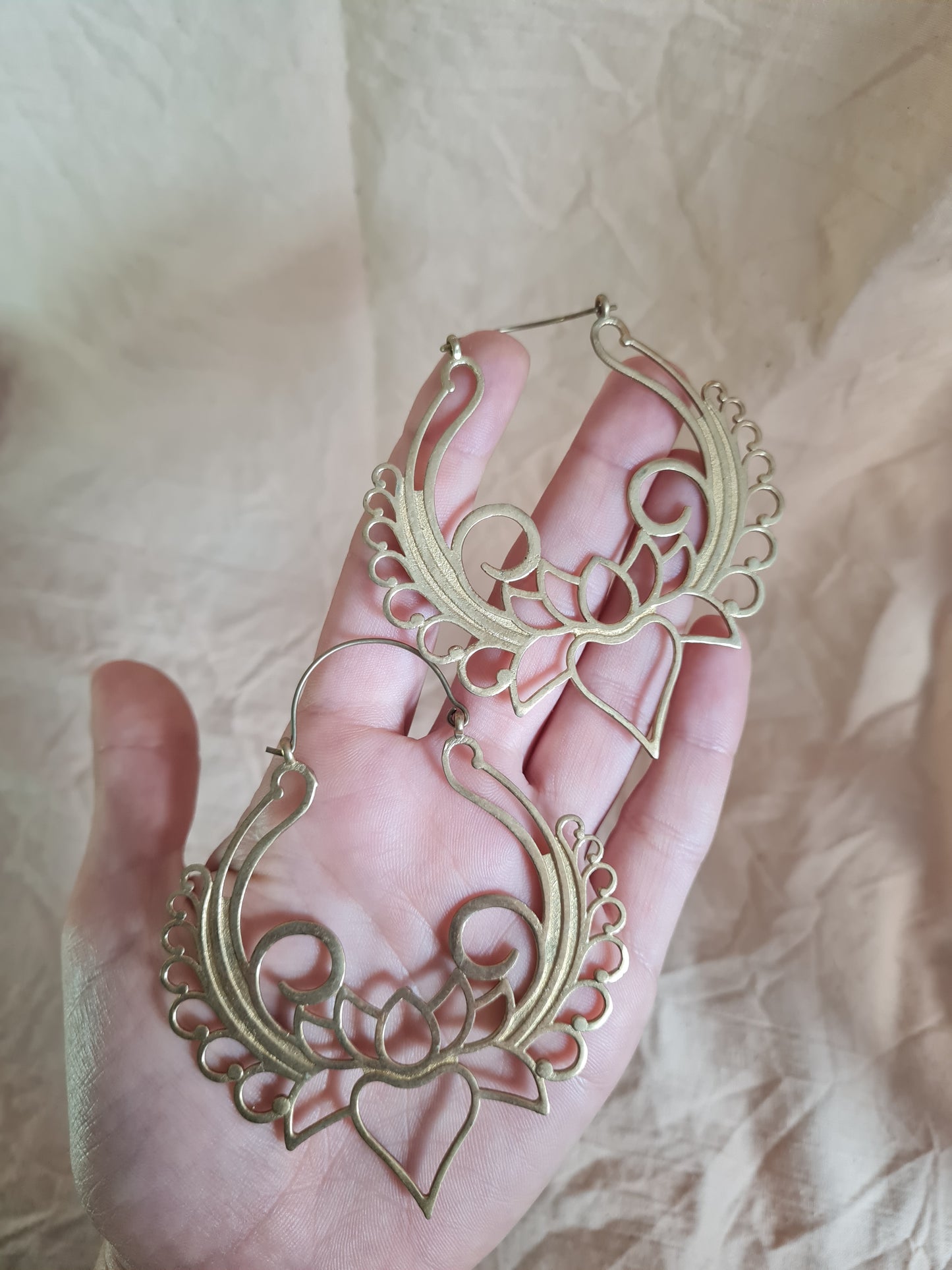 Lotus Earrings