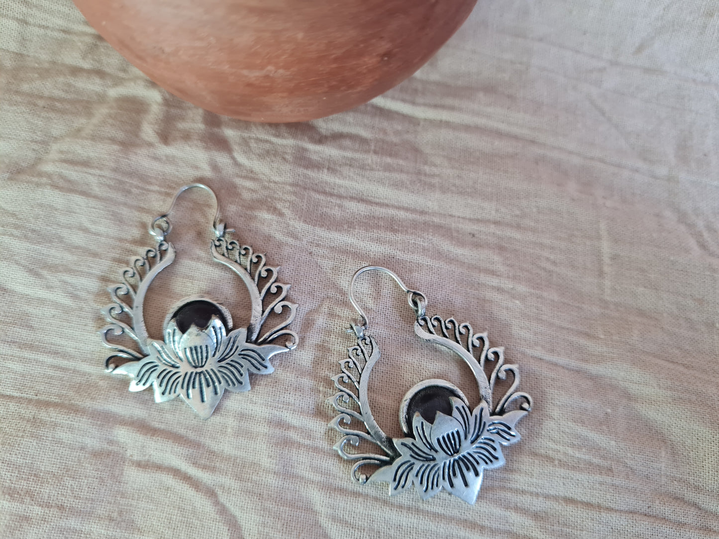 Sacred Lotus Earrings