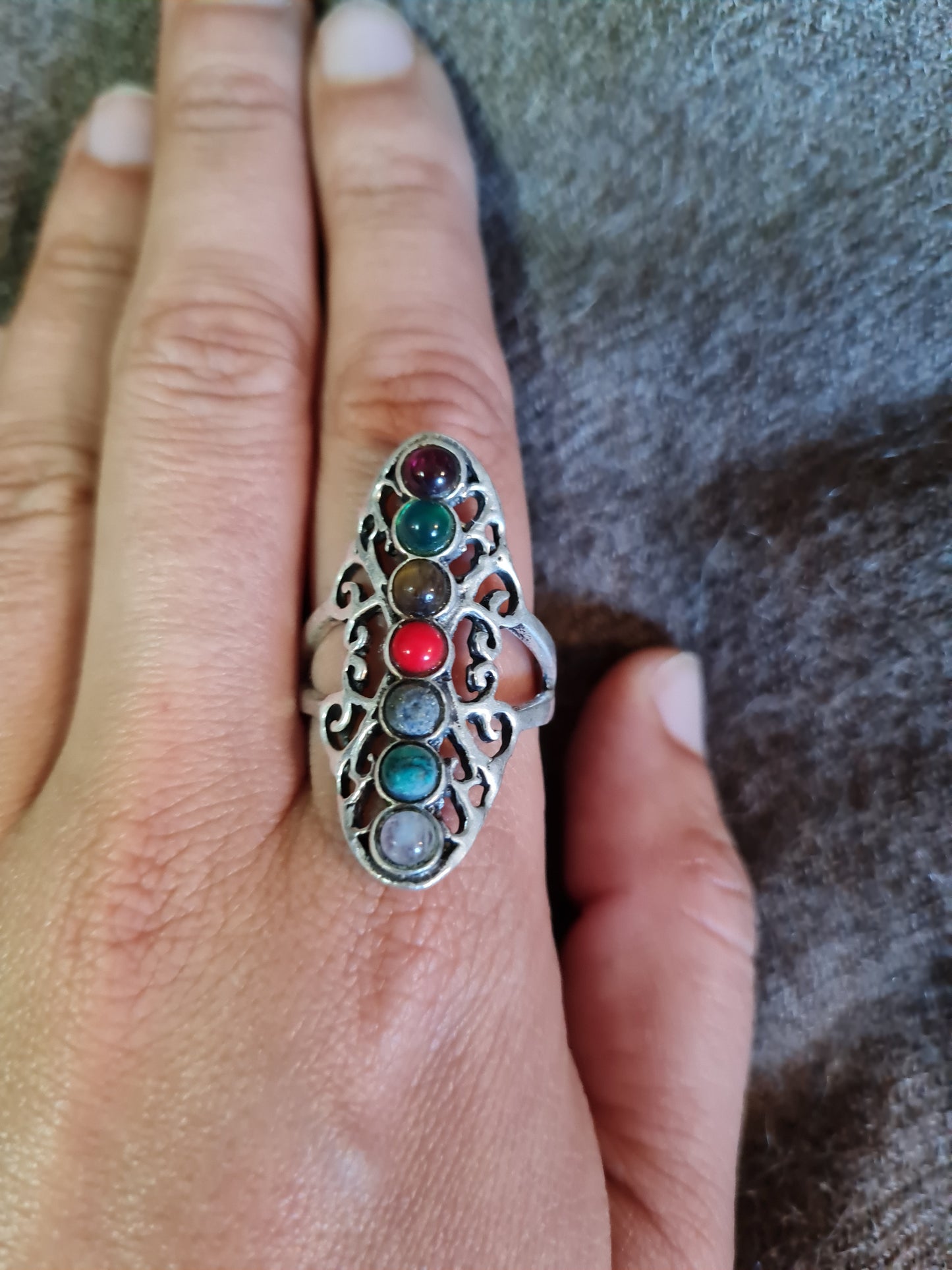 7 Chakras ring
