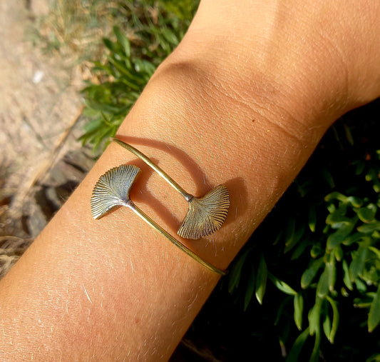 Ginkgo Leaf Bracelet