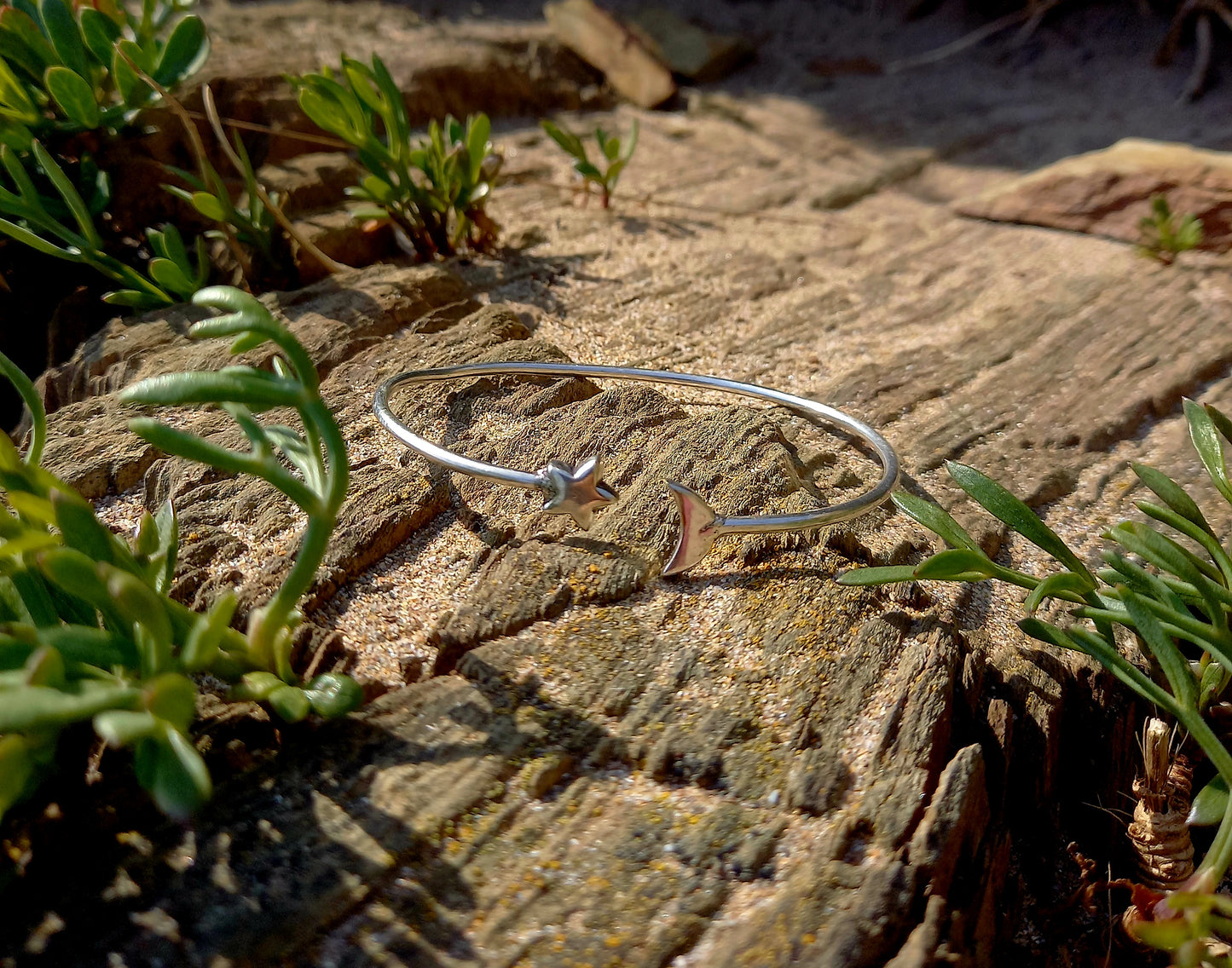 Moon faceing Star Bracelet