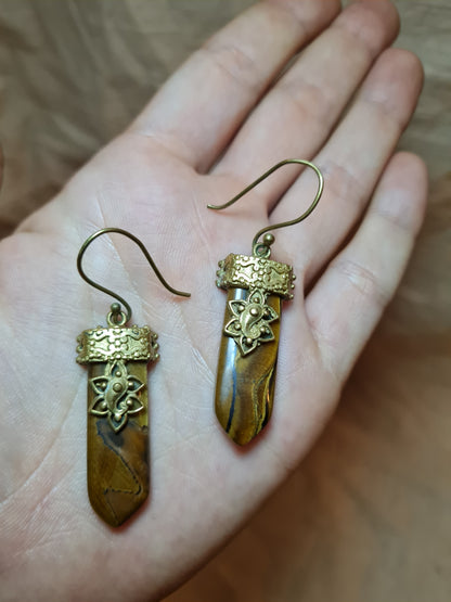 Crystal Teardrop Earrings