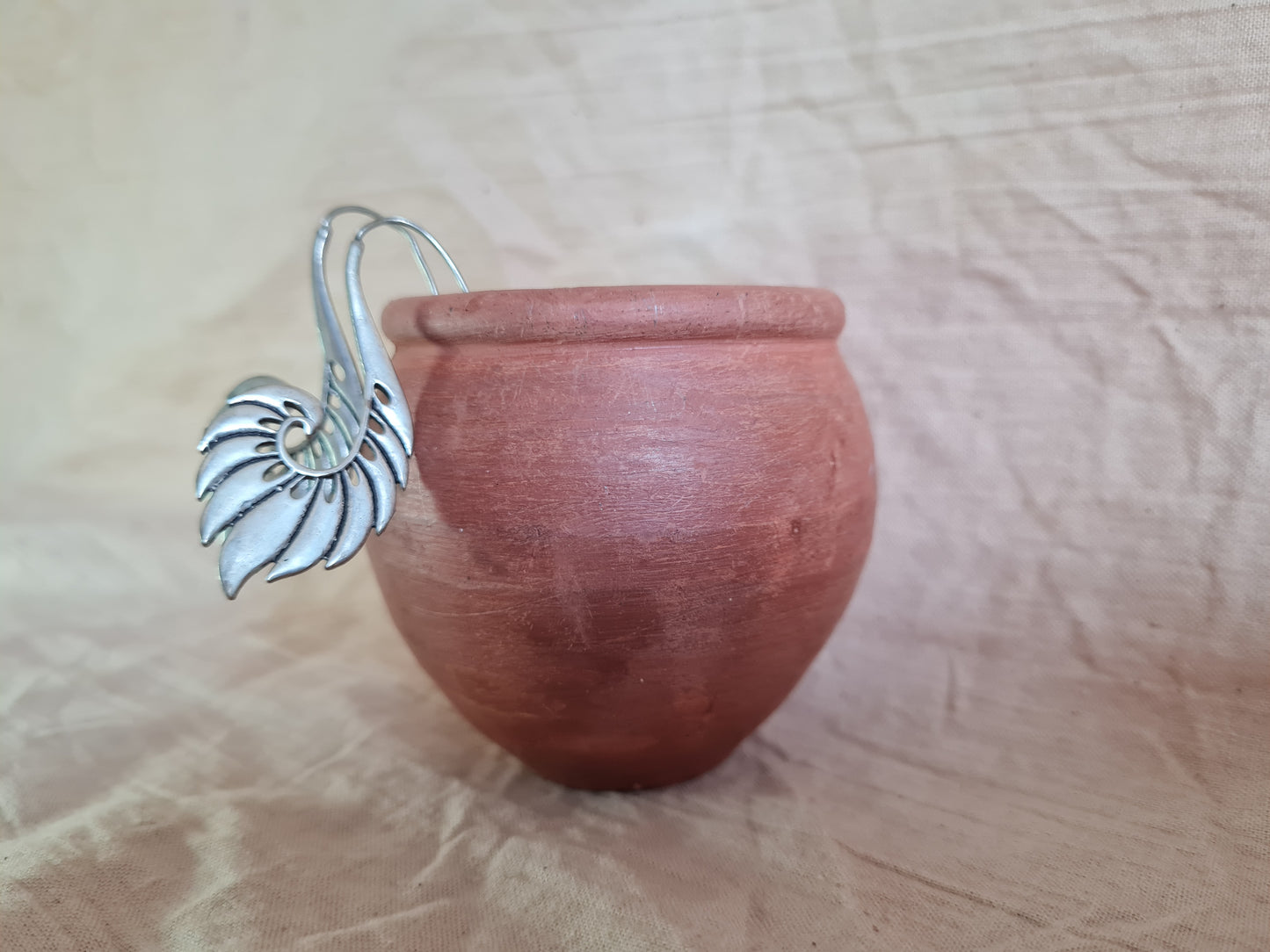 Silver Plume Earrings