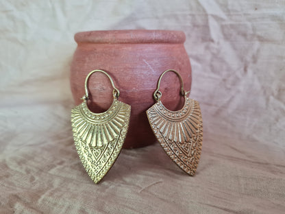 Celestial Fan Earrings
