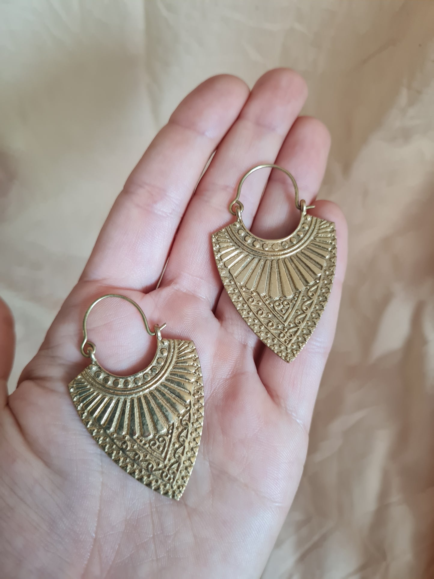 Celestial Fan Earrings