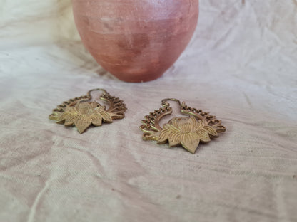 Sacred Lotus Earrings