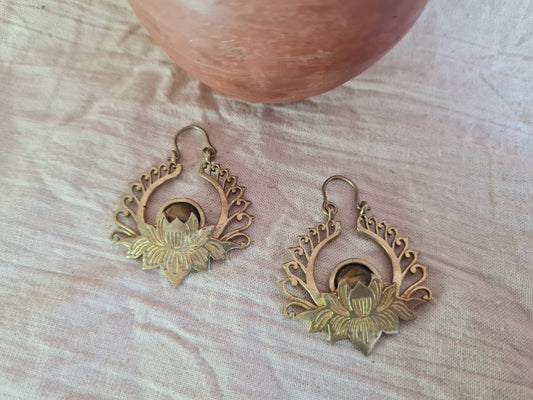 Sacred Lotus Earrings