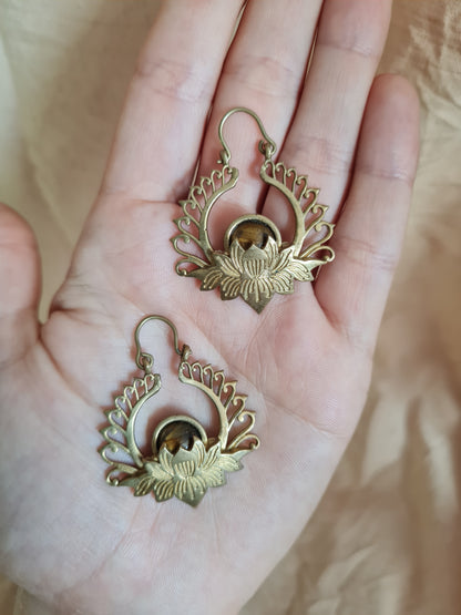 Sacred Lotus Earrings