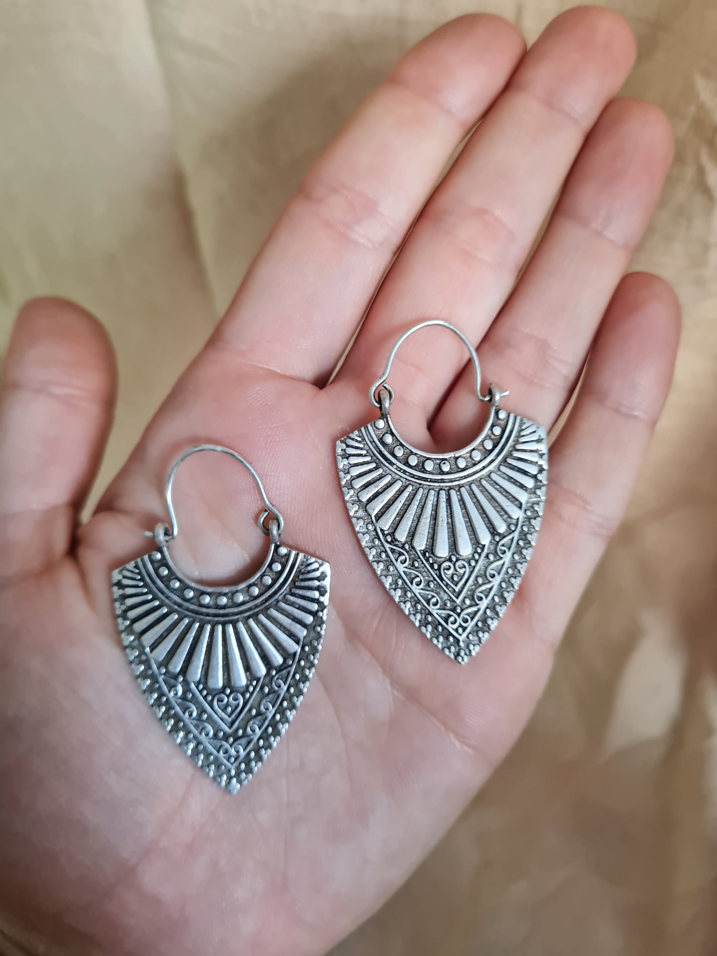 Celestial Fan Earrings