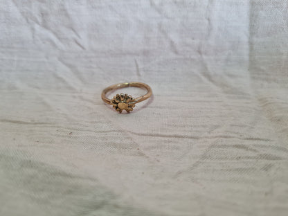 Little sunflower ring