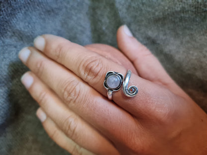 4 petals ring