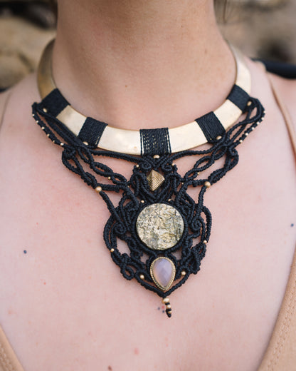 Golden Eclipse Necklace