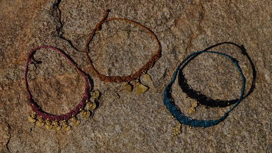 Wave Anklets